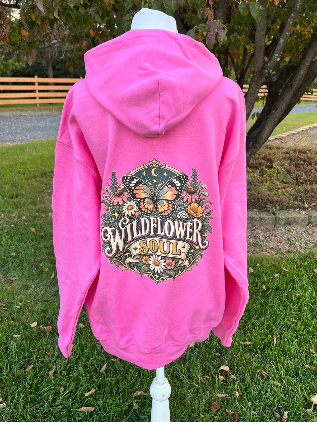 Wildflower Soul Pink Hoodie