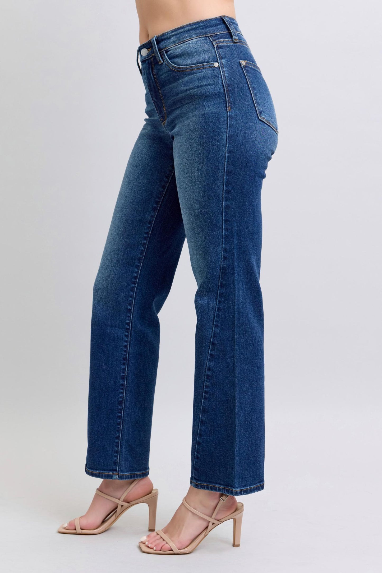 In Stock - Judy Blue Straight Leg Jeans 28” Inseam