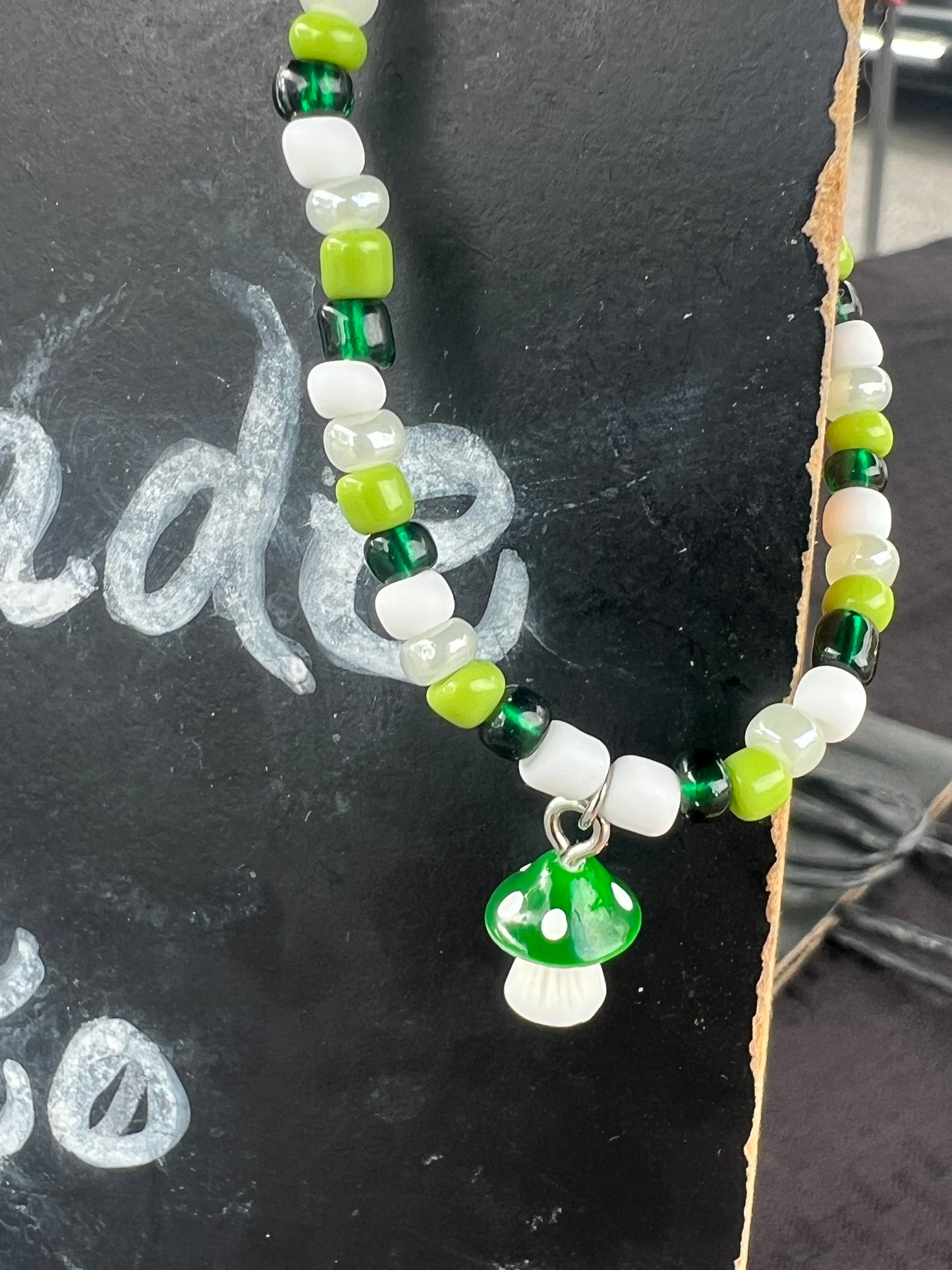 Handmade Mushroom Anklet/Bracelet