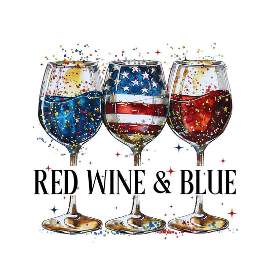 Americans Wine Tee - Medium