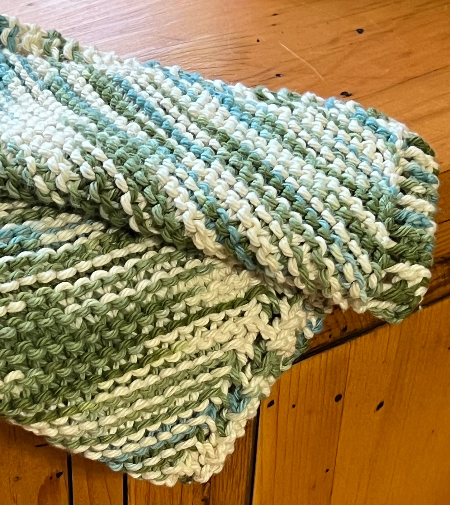 Juniper & Pine 100% Cotton Hand Knit Dish Cloth