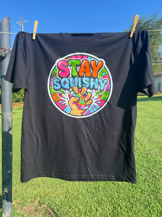 Stay Squishy Handmade T-Shirt