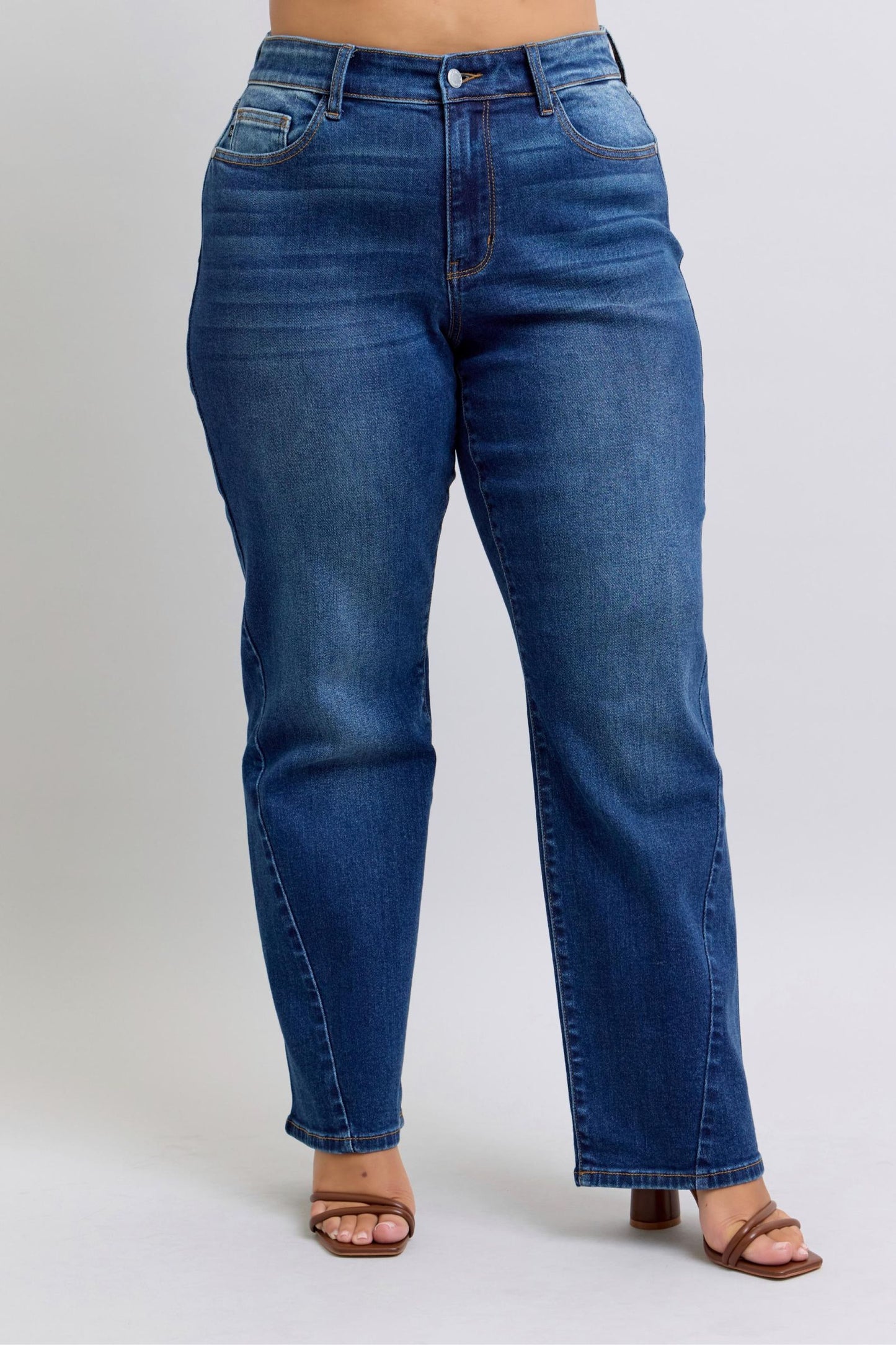 In Stock - Judy Blue Straight Leg Jeans 28” Inseam