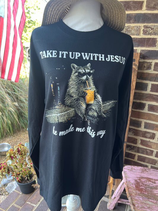 Long Sleeve God Made Me This Way - Mefium