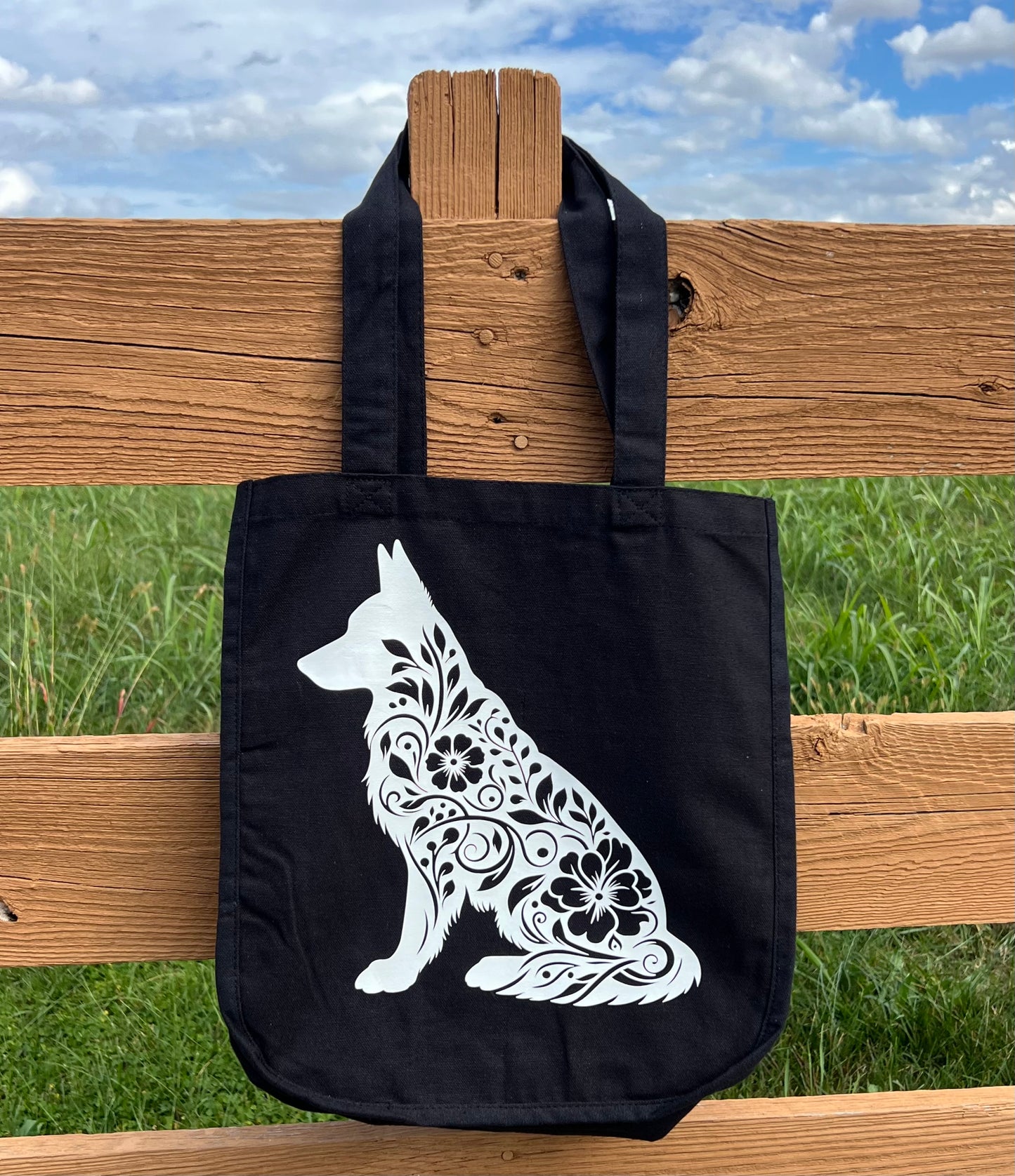 Customized Canvas Tote - German Shepherd Lovers