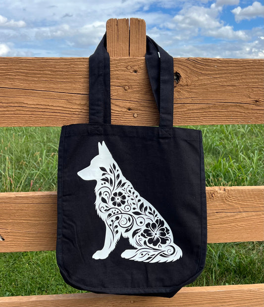 Customized Canvas Tote - German Shepherd Lovers