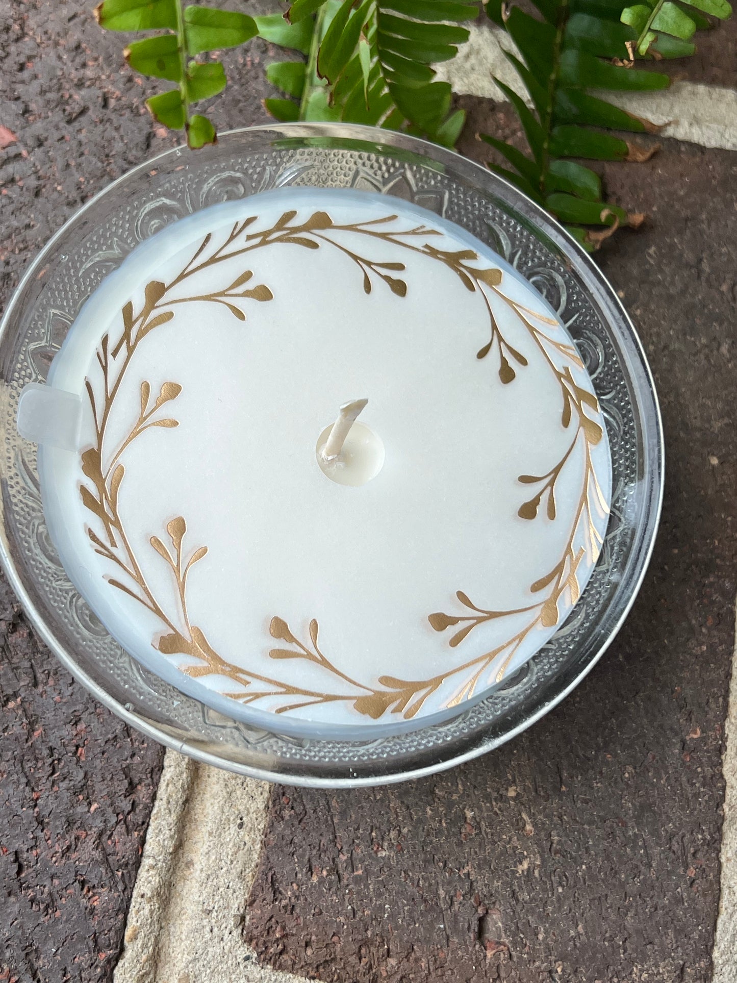 Lavender & Lemongrass Soy Candle in Vintage Dish