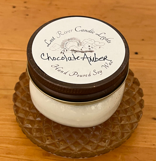 Chocolate Amber Soy Candle