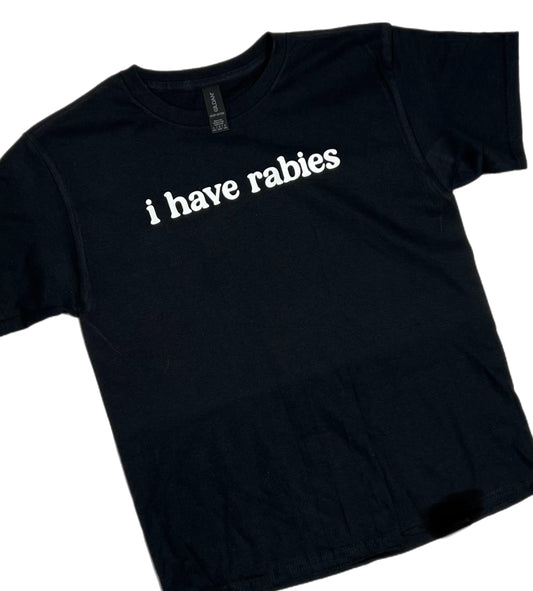 i have rabies - Youth L Tee