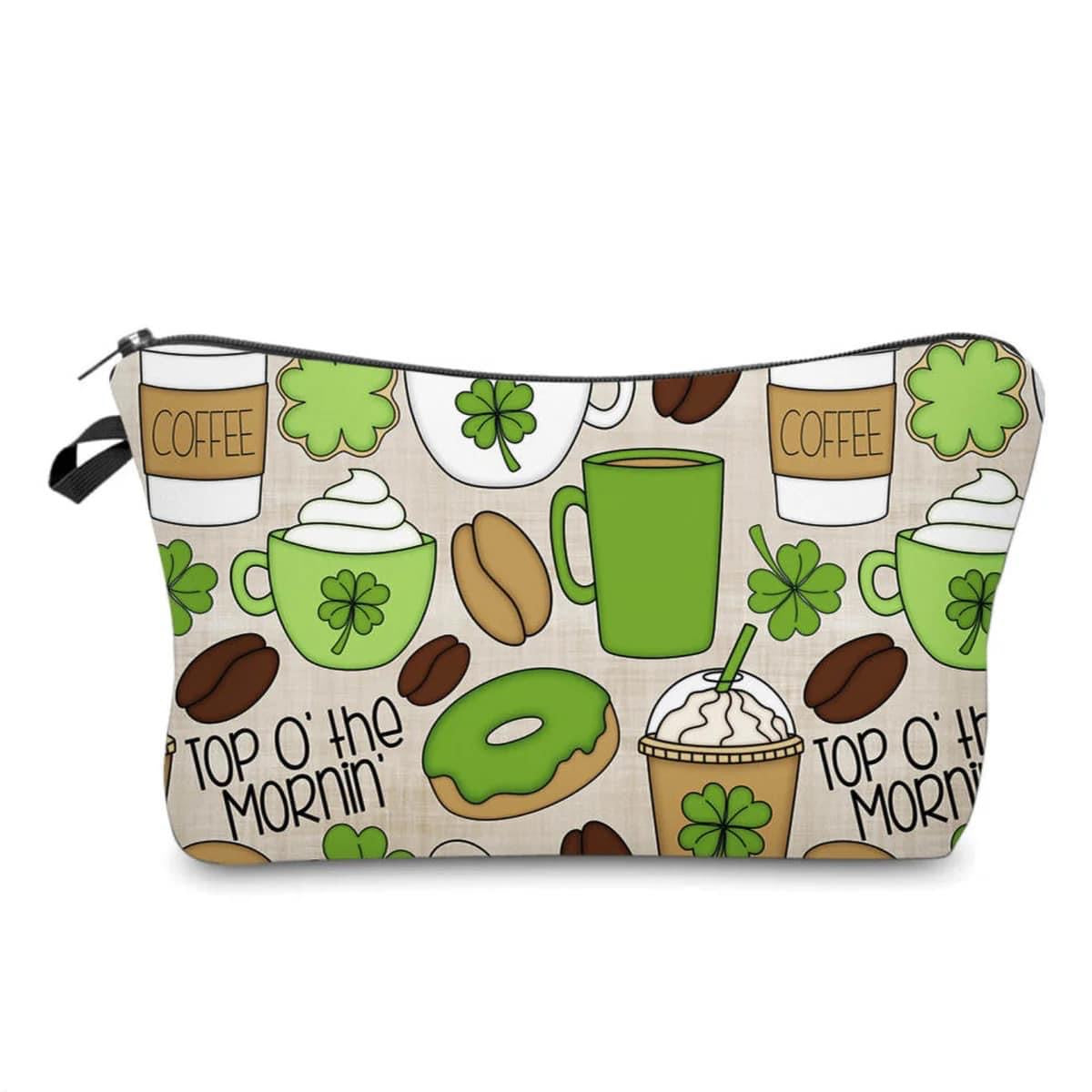 Green Treats Zipper Pouch